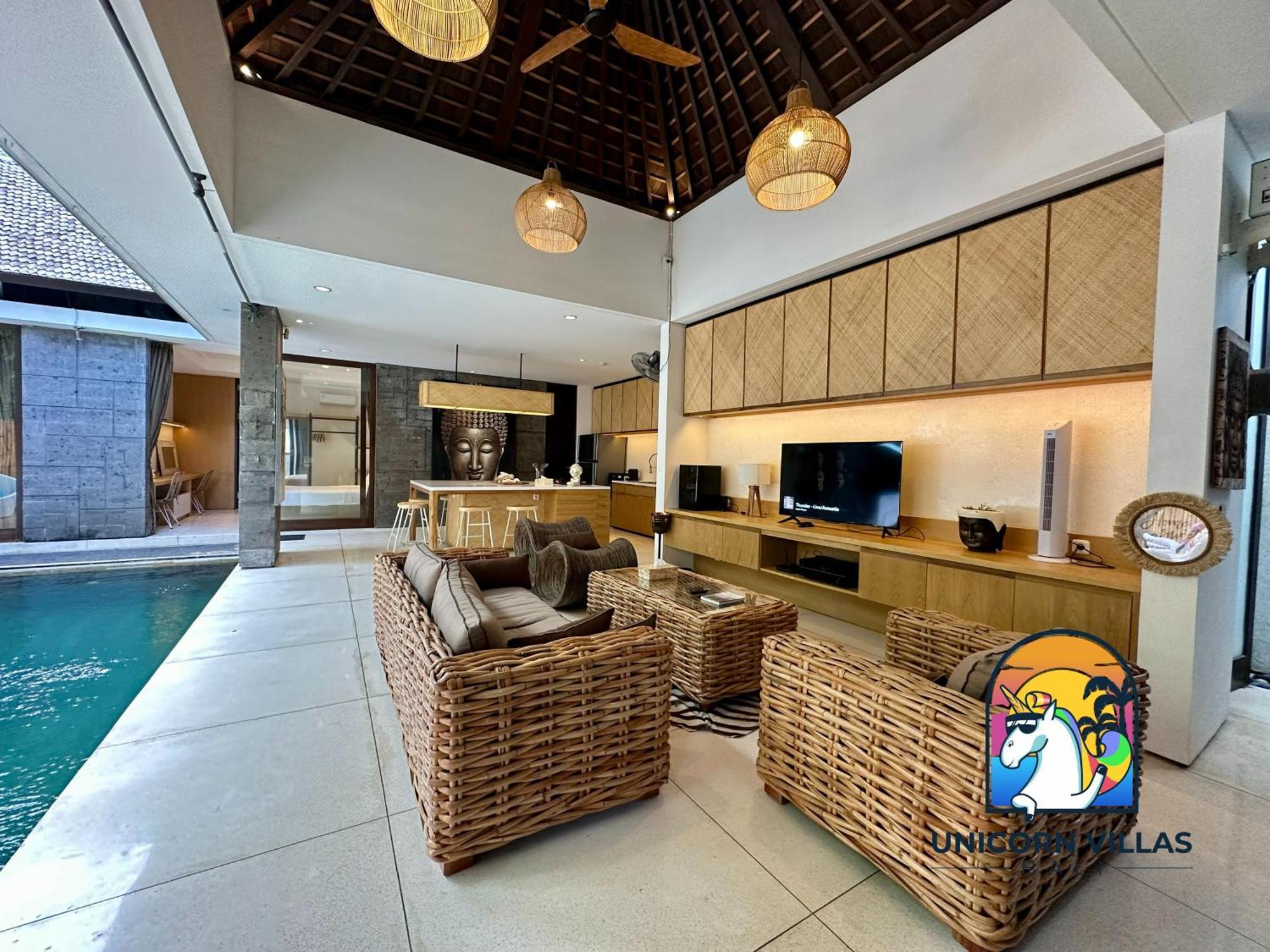 Villa Di Sawah - By Unicorn Villas Bali Kerobokan Eksteriør bilde